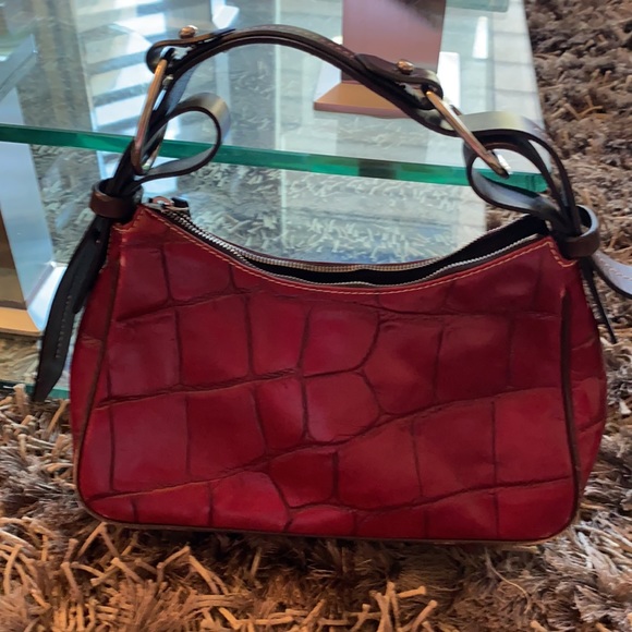 Red Dooney & Bourke medium purse - Picture 2 of 3